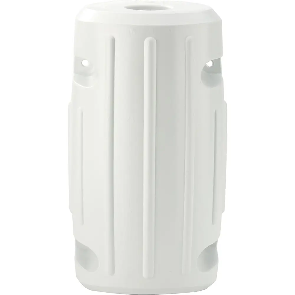 Boat Dock Edge - Post Dock Guard, White Polymeric - ATT93533-1